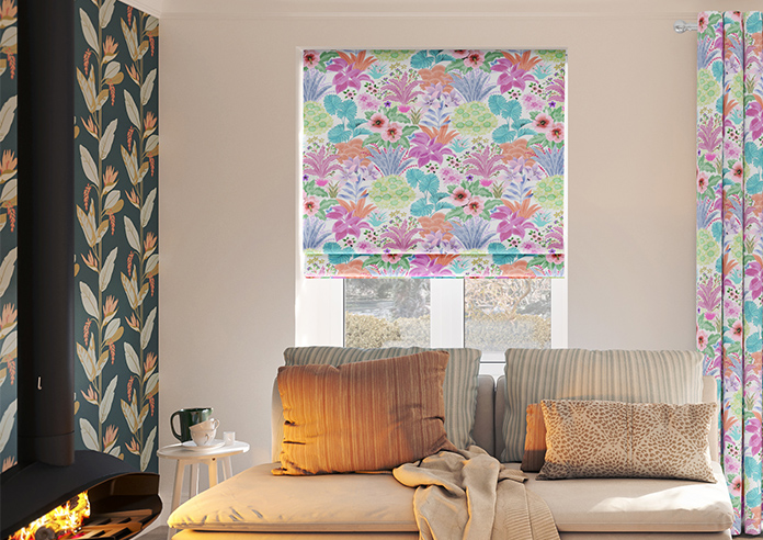 Kerala, Calypso - Motorised Roman Blind - Image 3